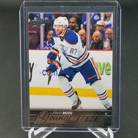 2015 UPPER DECK SERIES TWO - YOUNG GUNS - D. MUSIL - #485 - RC