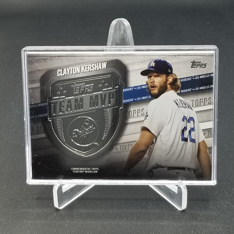 2018 TOPPS SERIES TWO - MVP MEDALLION - C. KERSHAW -