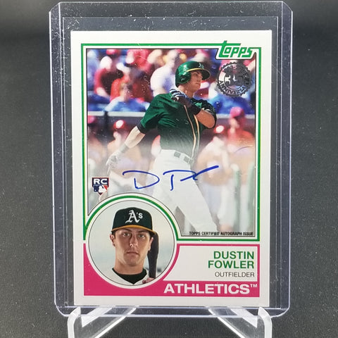 2018 TOPPS 35TH ANNIVERSARY - D. FOWLER - #83A-DFW - AUTOGRAPH - RC