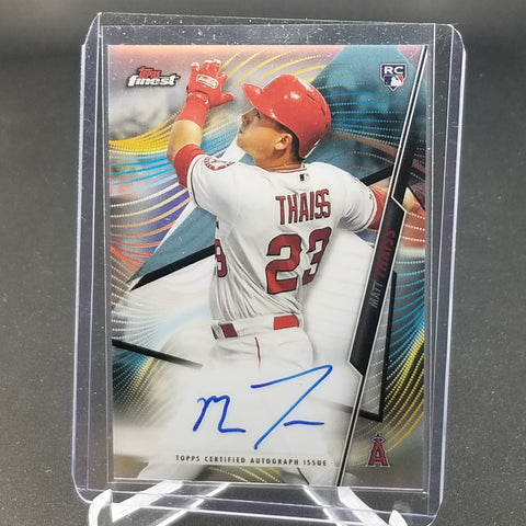 2020 TOPPS FINEST - M. THAISS - #FA-MTH - AUTOGRAPH - RC