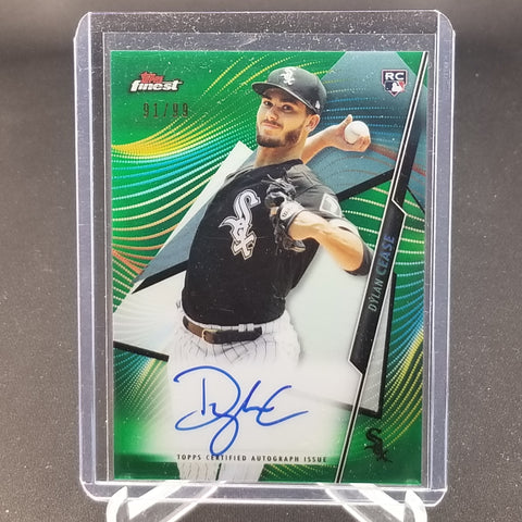 2020 TOPPS FINEST - EMERALD - D. CEASE - #FA-DC - #'D/99 - AUTOGRAPH - RC