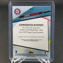 2020 TOPPS FINEST - GREEN - C. KIEBOOM - #FA-CK - #'D/99 - AUTOGRAPH