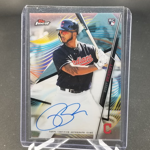 2020 TOPPS FINEST - B. BRADLEY - #FA-BBR - AUTOGRAPH - RC