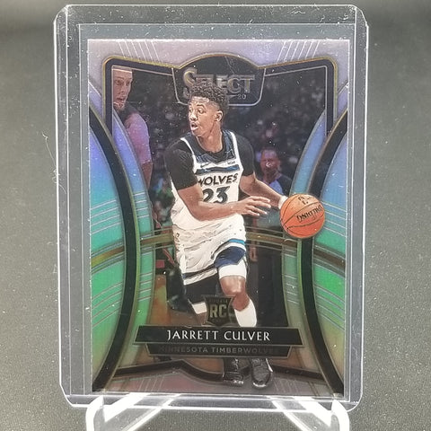 2019 PANINI SELECT - SILVER PRIZM - PREMIER LEVEL - J. CULVER - #160 - RC