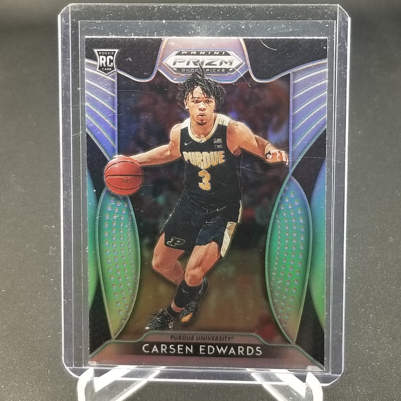 2019 PANINI PRIZM DRAFT PICKS - SILVER PRIZM - C. EDWARDS -