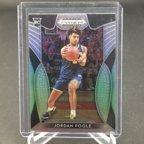2019 PANINI PRIZM DRAFT PICKS - SILVER PRIZM - J. POOLE - #92 - RC