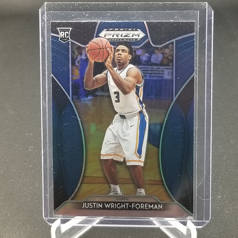 2019 PANINI PRIZM DRAFT PICKS - BLUE - J. WRIGHT-FOREMAN - #55 - RC