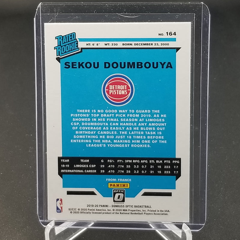 2019 PANINI DONRUSS OPTIC - RATED ROOKIE - S. DOUMBOUYA -