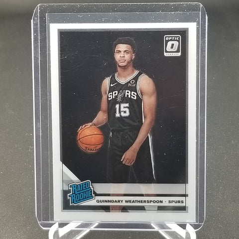 2019 PANINI DONRUSS OPTIC - RATED ROOKIE - Q. WEATHERSPOON - #175 - RC