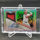 2021 TOPPS BOWMAN CHROME - L. GARCIA - #BCAR-LG - #'D/130 -  RELIC - AUTOGRAPH - RC