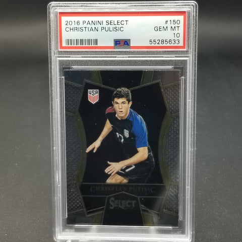 2016 PANINI SELECT - C. PULISIC - #150 - PSA 10