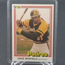 1981 DONRUSS - DAVID MARK WINFIELD -