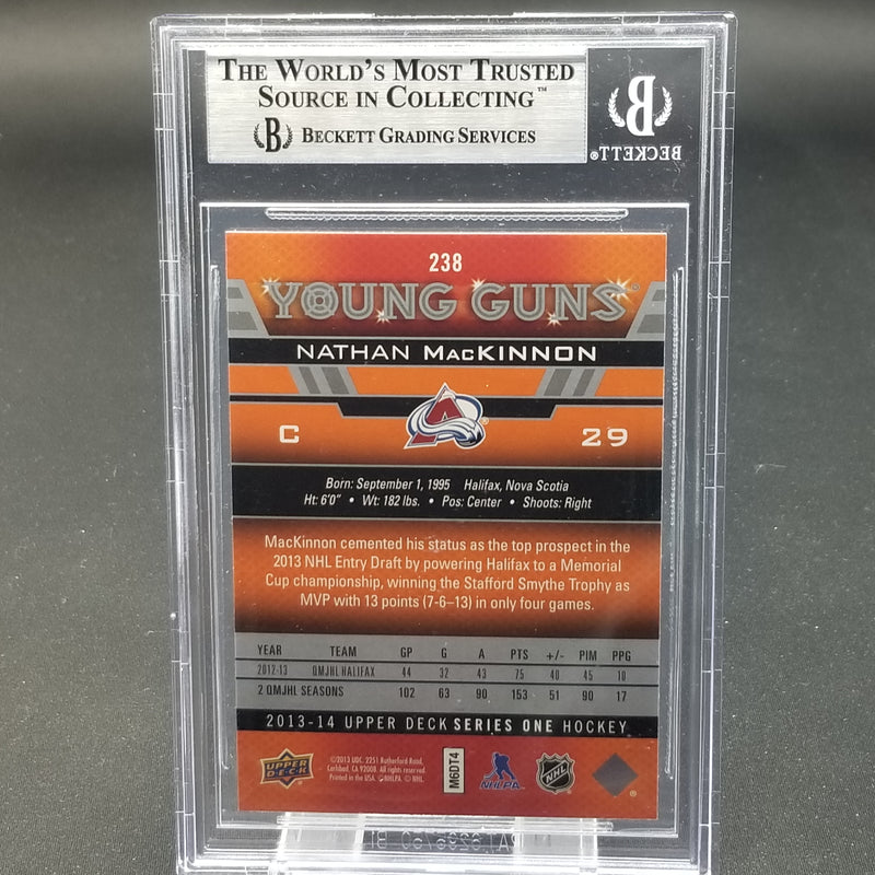 2013 UPPER DECK SERIES ONE - YOUNG GUNS - N. MACKINNON -