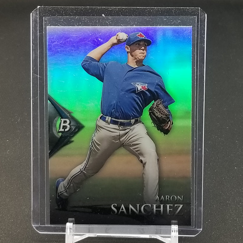 2014 TOPPS BOWMAN PLATINUM - CHROME REFRACTOR - A. SANCHEZ -