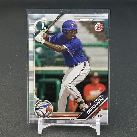 2019 TOPPS BOWMAN - 1ST BOWMAN - D. BROWN - #BD-63