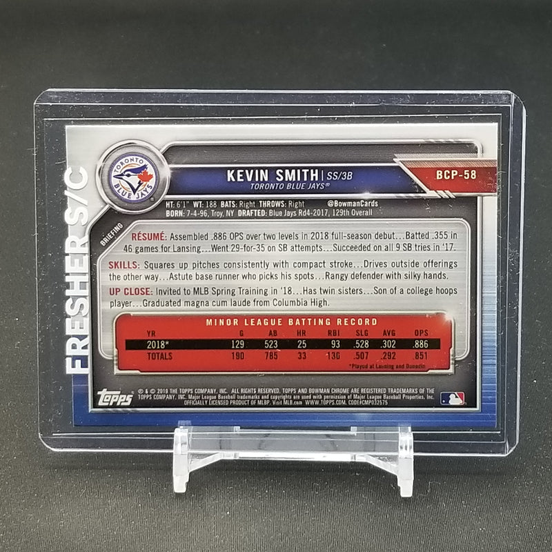 2019 TOPPS BOWMAN CHROME - K. SMITH -