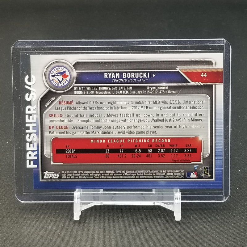 2019 TOPPS BOWMAN - R. BORUCKI -