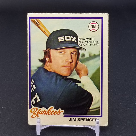 1978 O-PEE-CHEE - J. SPENCER - #122
