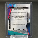 2020 TOPPS FINEST - FINEST FIRSTS - S. BROWN -