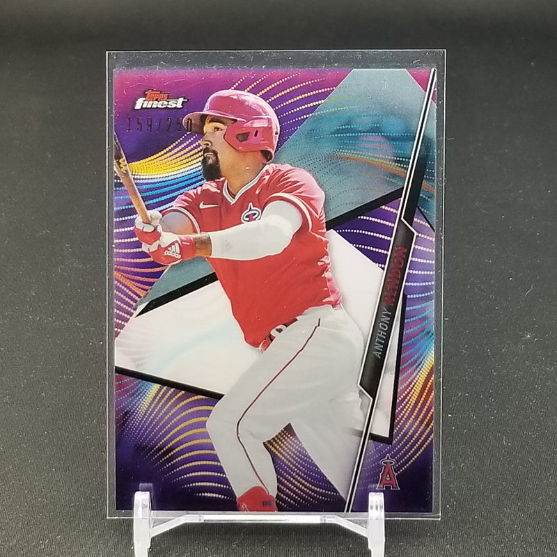 2020 TOPPS FINEST - PURPLE REFRACTOR - A. RENDON - #66 - #'D/250