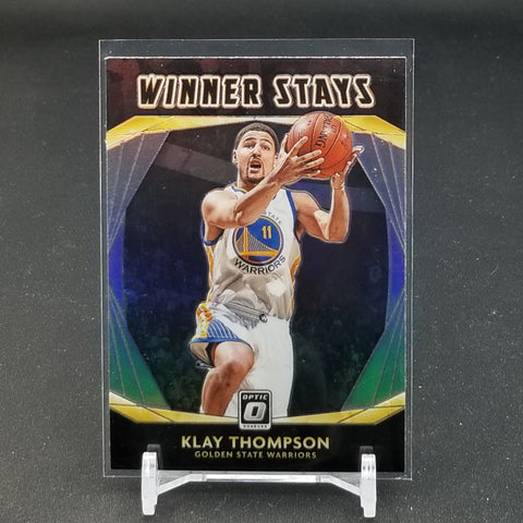 2020 PANINI OPTIC DONRUSS - WINNER STAYS - SILVER PRIZM - K. THOMPSON - #7