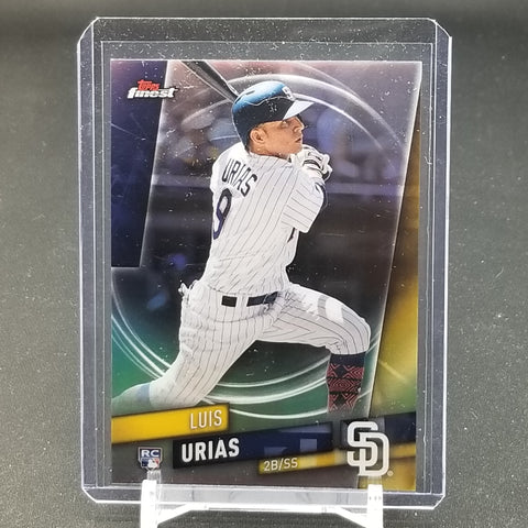 2019 TOPPS FINEST - SILVER REFRACTOR - L. URIAS - #56 - RC