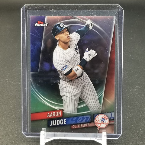 2019 TOPPS FINEST - SILVER REFRACTOR - A. JUDGE - #51