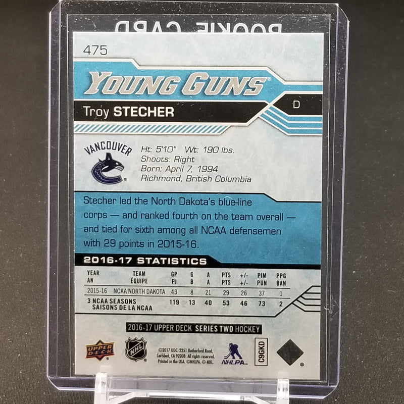 2016 UPPER DECK SERIES TWO - YOUNG GUNS - T. STECHER -