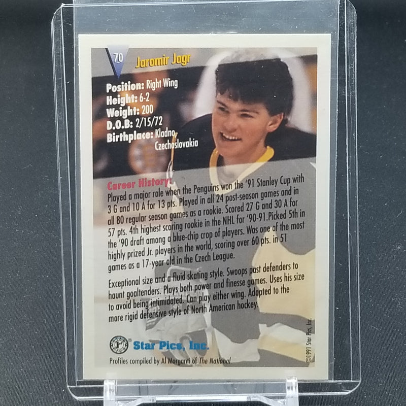 1991 STAR PICS - FLASHBACK - J. JAGR -