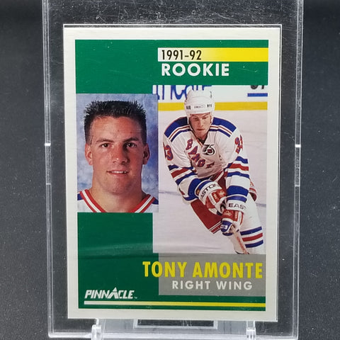 1991 SCORE PINNACLE - ROOKIE - T. AMONTE - #301