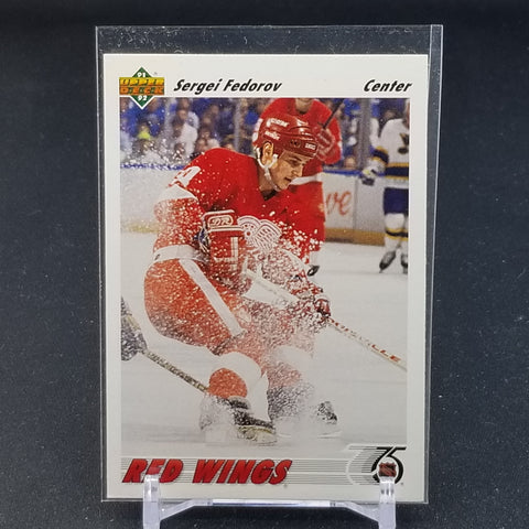 1991 UPPER DECK - S. FEDOROV - #144