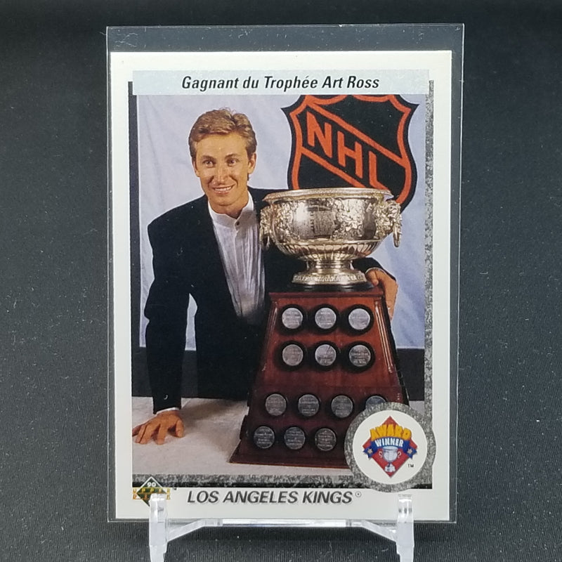 1990 UPPER DECK - FRENCH VERSION - ART ROSS TROPHY -
