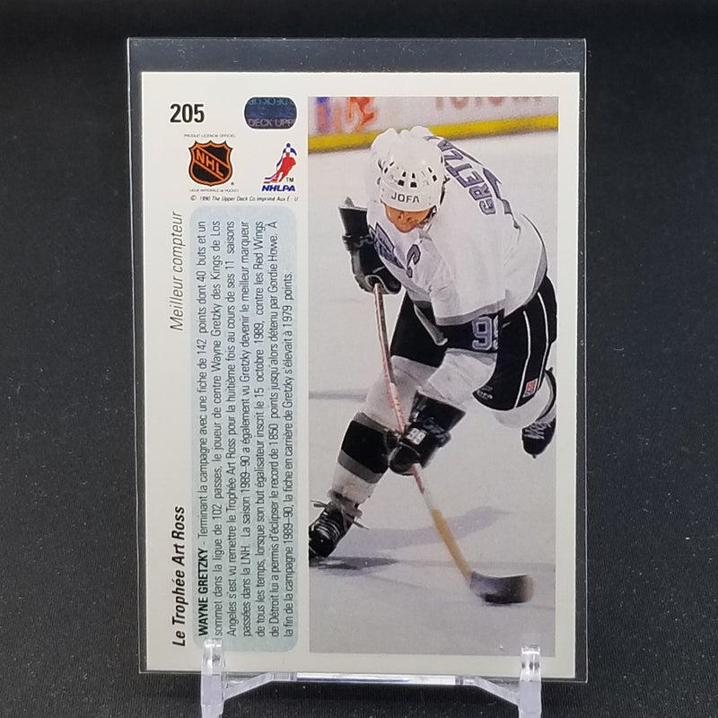 1990 UPPER DECK - FRENCH VERSION - ART ROSS TROPHY -