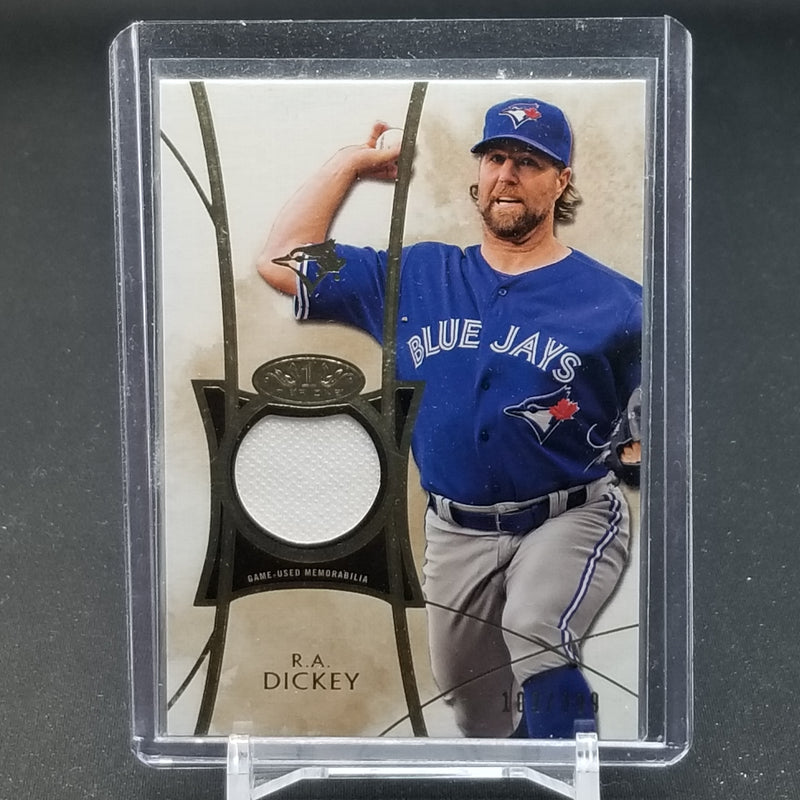 2014 TOPPS TIER ONE - R. DICKEY - #TOR-RD - #'D/399