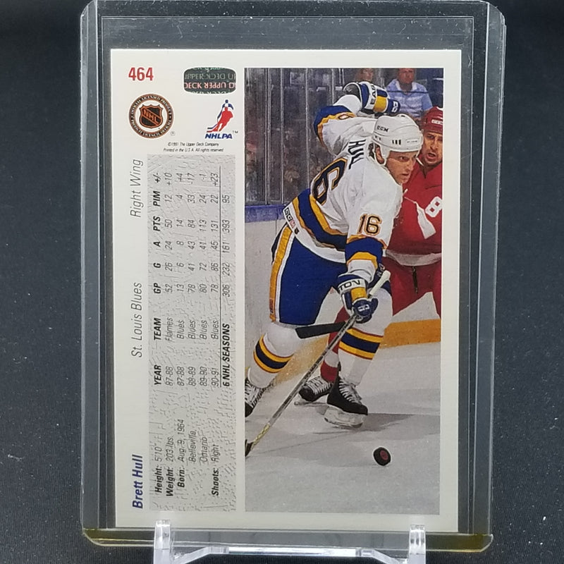 1991 UPPER DECK - B. HULL -