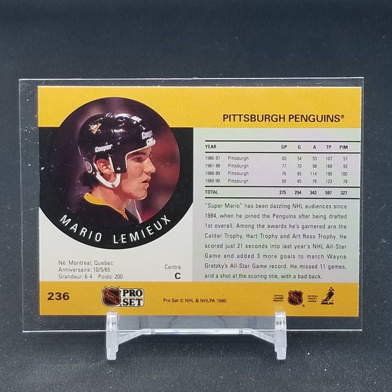 1990 PRO SET O-PEE-CHEE - M. LEMIEUX -