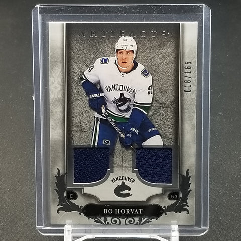 2018 UPPER DECK ARTIFACTS - B. HORVAT - #61 - #'D/165 - DUAL RELIC