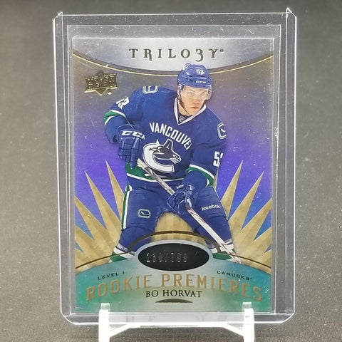 2014 UPPER DECK TRILOGY - ROOKIE PREMIERES - B. HORVAT - #132 - #'D/799 - RC