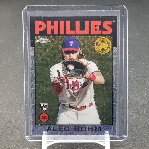 2021 TOPPS CHROME - 35TH ANNIVERSARY - A. BOHM - #86C-45 - RC