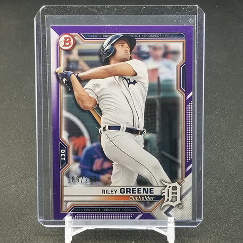 2021 TOPPS BOWMAN - PURPLE - R. GREENE - #BP-4 - #'D/250