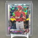 2021 TOPPS BOWMAN CHROME - SILVER CRACKED ICE - T. LARNACH -