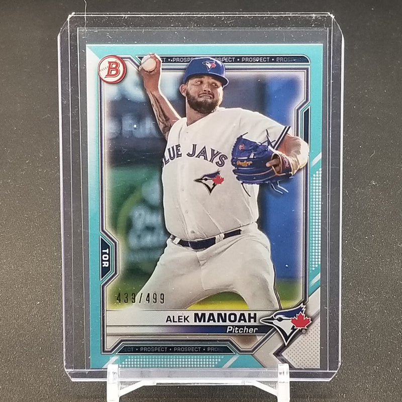 2021 TOPPS BOWMAN - TEAL - A. MINOAH - #BP-27 - #'D/499