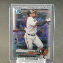 2021 TOPPS BOWMAN CHROME - SPECKLE REFRACTOR - Y. DIAZ - #BCP-76 - #'D/299