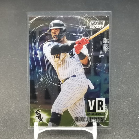 2021 TOPPS STADIUM CLUB CHROME - VIRTUAL REALITY - E. JIMENEZ - #VR-12