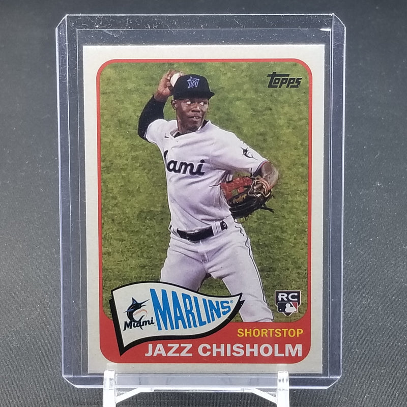 2021 TOPPS SERIES TWO - REDUX ROOKIE CARD - J. CHISHOLM -