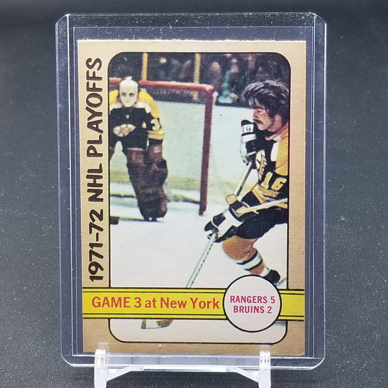 1972 O-PEE-CHEE - GAME 3 AT NEW YORK -