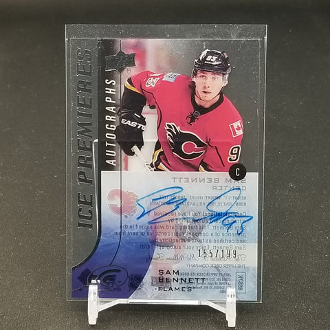 2015 UPPER DECK ICE - ICE PREMIERES - S. BENNETT - #IPA-SB - #'D/199 - AUTOGRAPH - RC