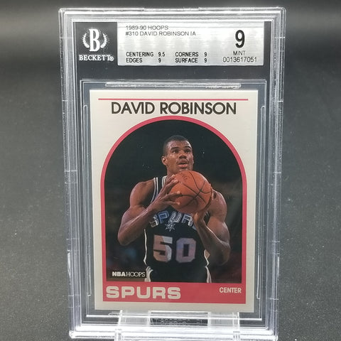 1989 HOOPS - D. ROBINSON - #310 - BGS 9