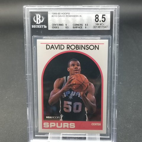 1989 HOOPS - D. ROBINSON - #310 - BGS 8.5