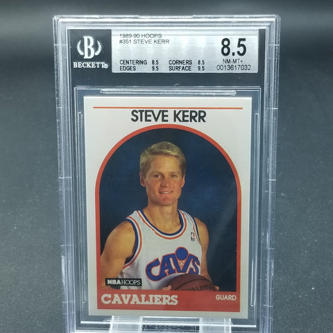 1989 HOOPS - S. KERR - #351 - BGS 8.5
